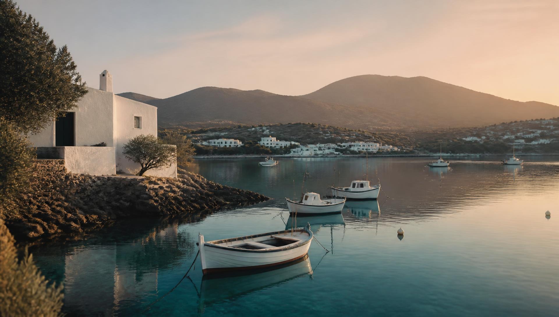 Bahía de Portlligat, Cadaqués, al amanecer